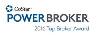CoStar Power Broker 2016 Top Broker Awar
