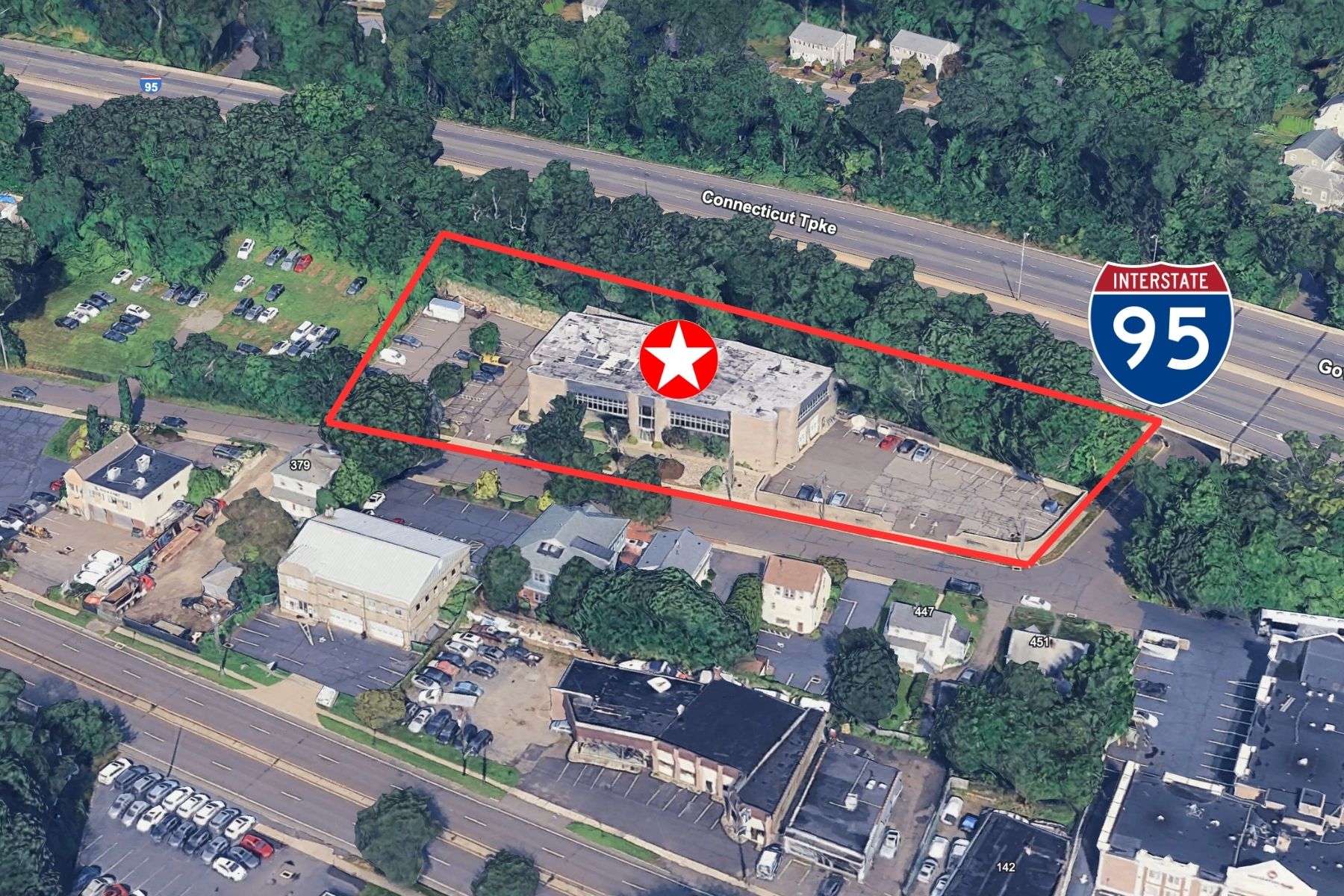 24,305 SF Commercial Building on 1.05 Acres Next to I-95