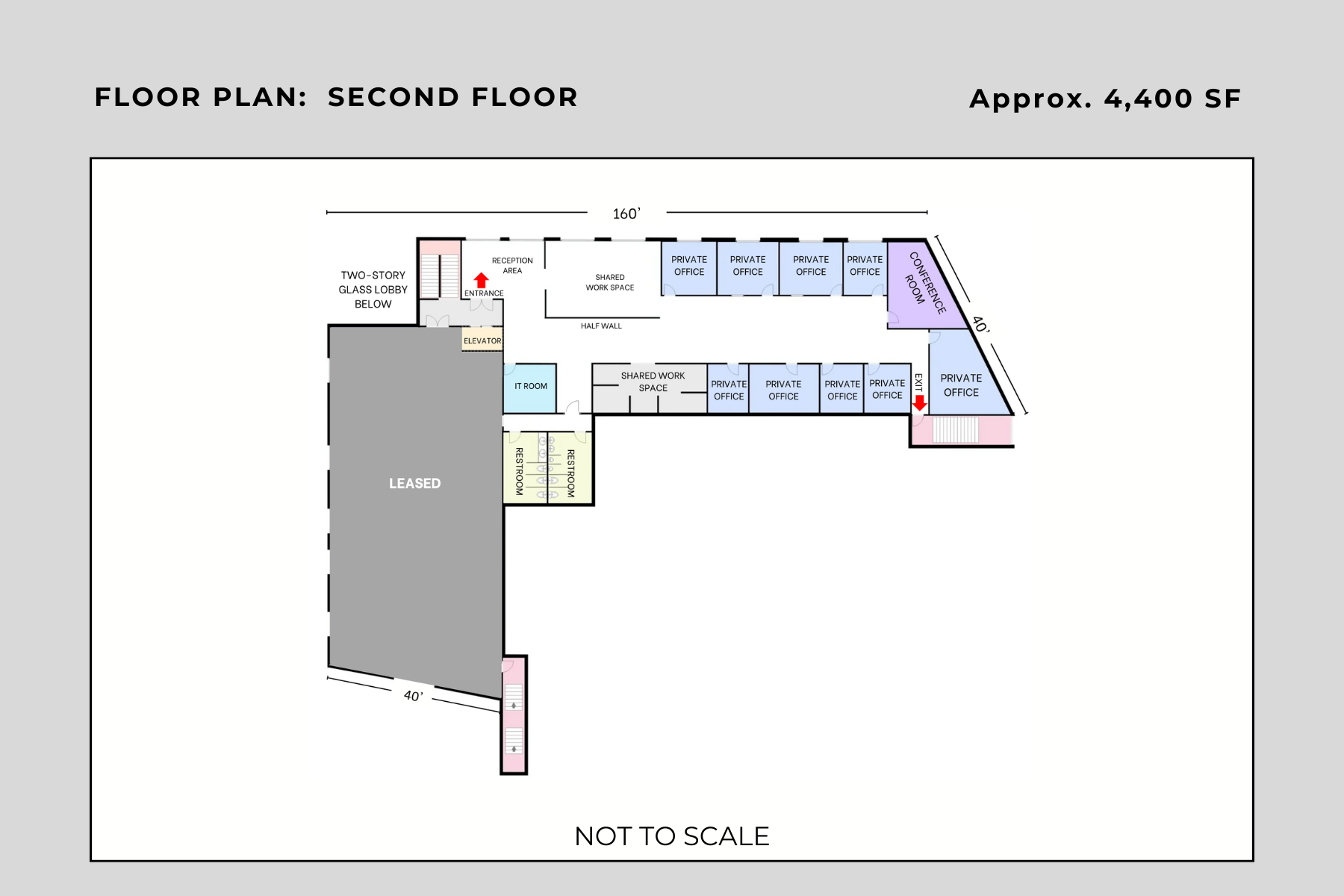 Second Floor Space is Approx. 4,400 SF Second Floor Space is Approx. 4,400 SF