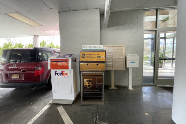 FedEx and UPS Boxes