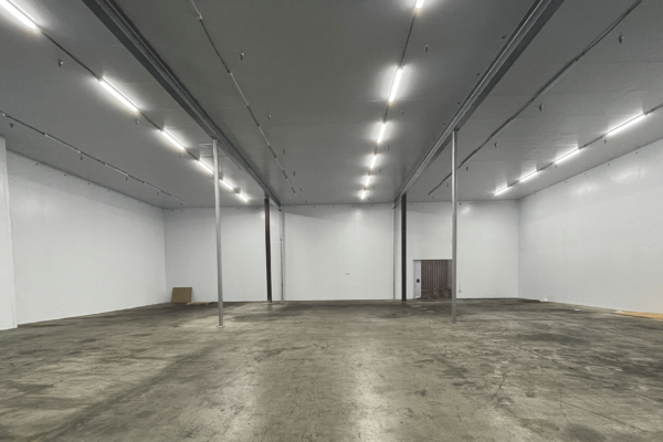 5,000±RSF 35°F Cold Storage with a 19.5' Ceiling Height