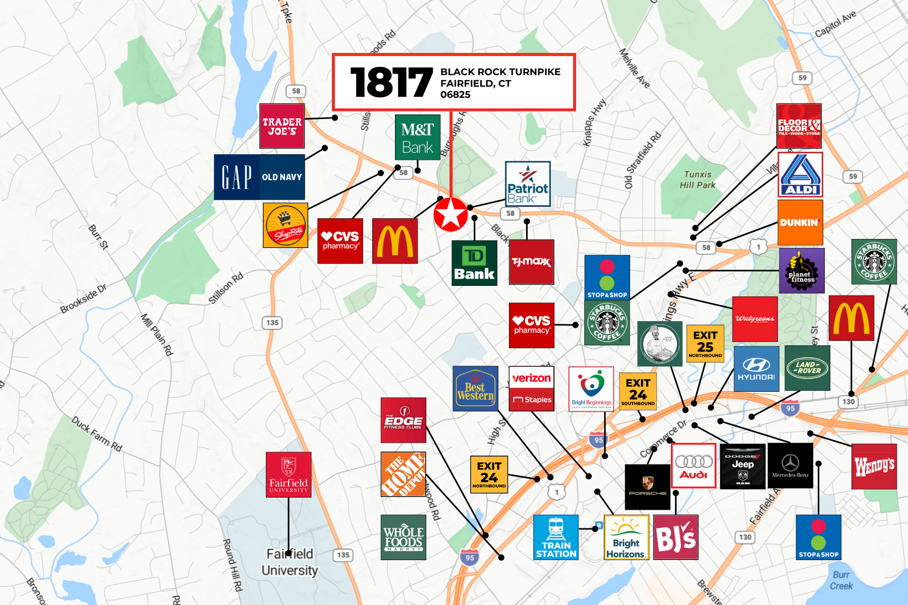 In a Vibrant Retail Corridor In a Vibrant Retail Corridor