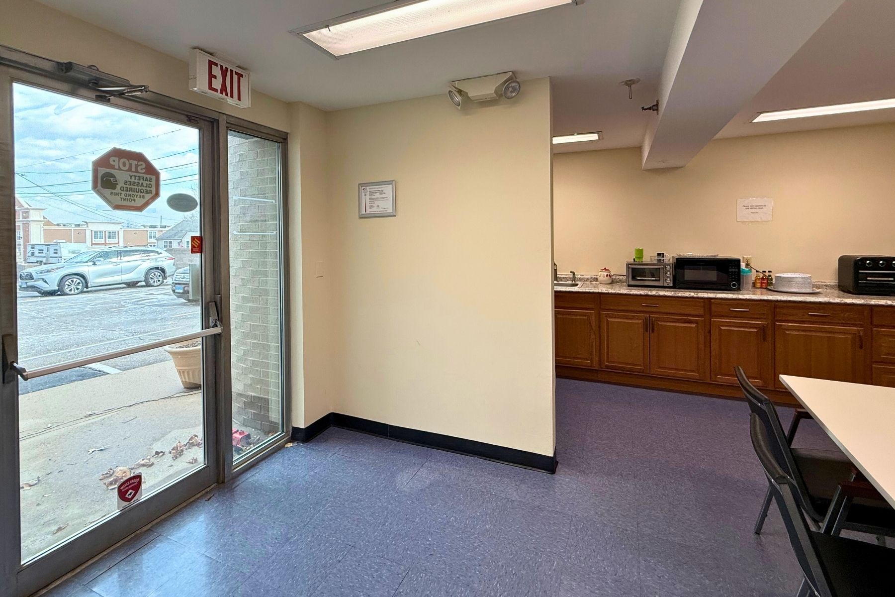 Suite 100 - Private Suite Entrance and Reception Suite 100 - Private Suite Entrance and Reception