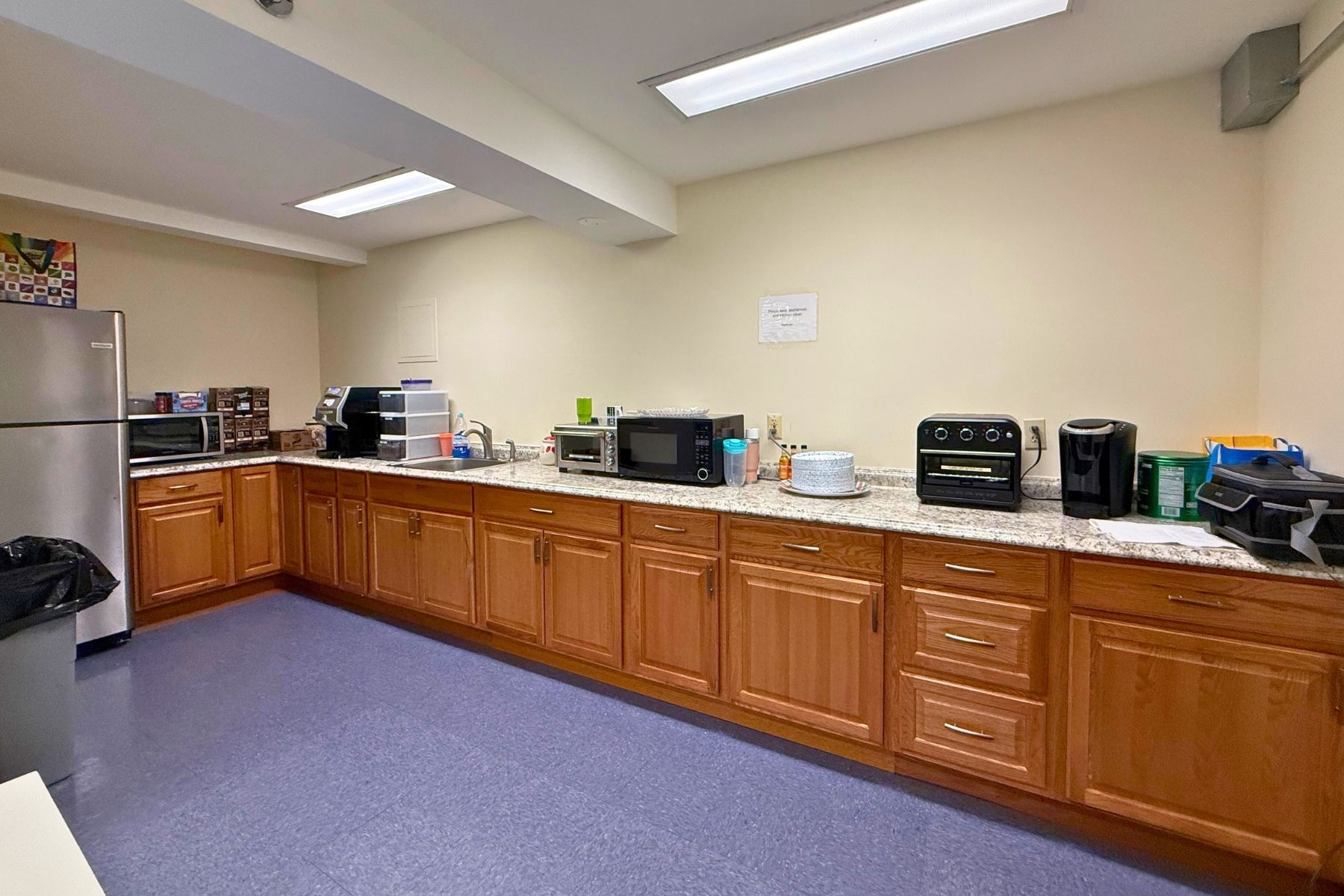 Suite 100 - Convenient On-Site Kitchenette Suite 100 - Convenient On-Site Kitchenette