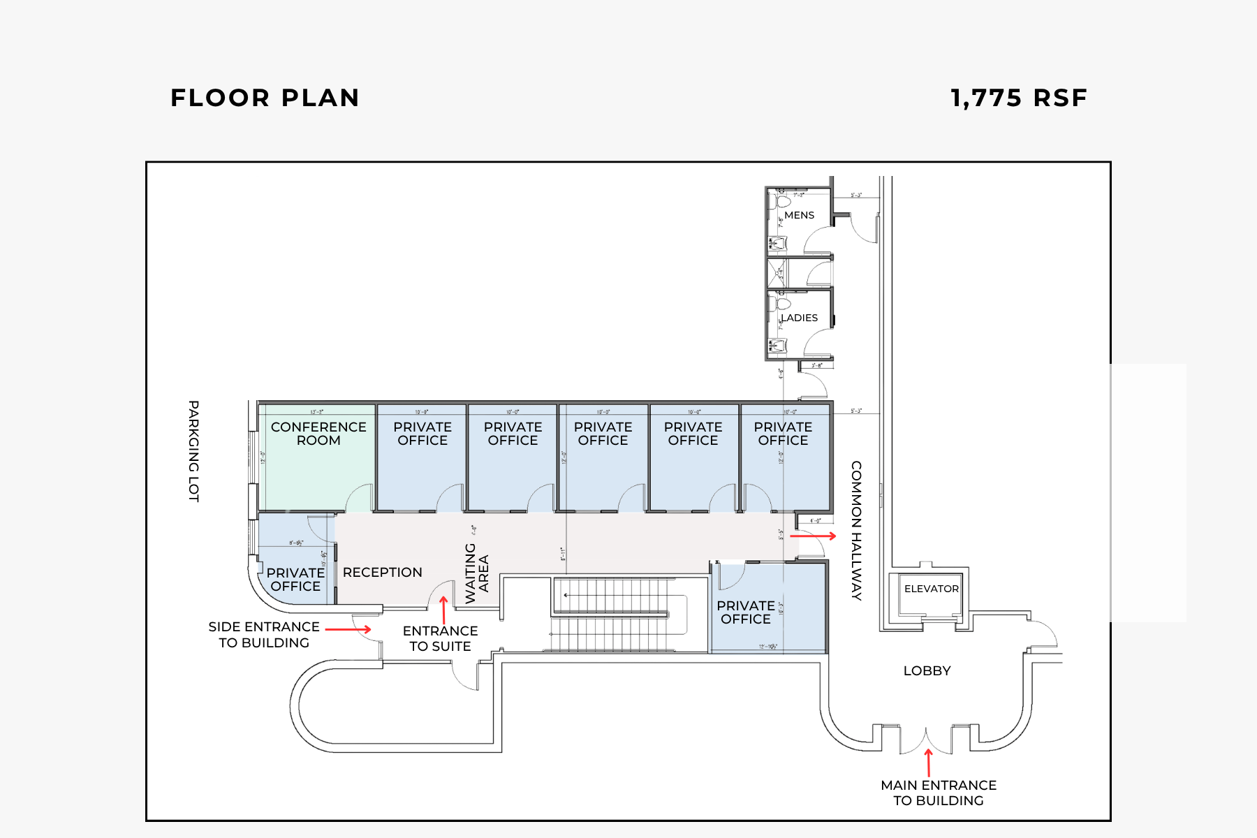 1,775 RSF for Sublease
