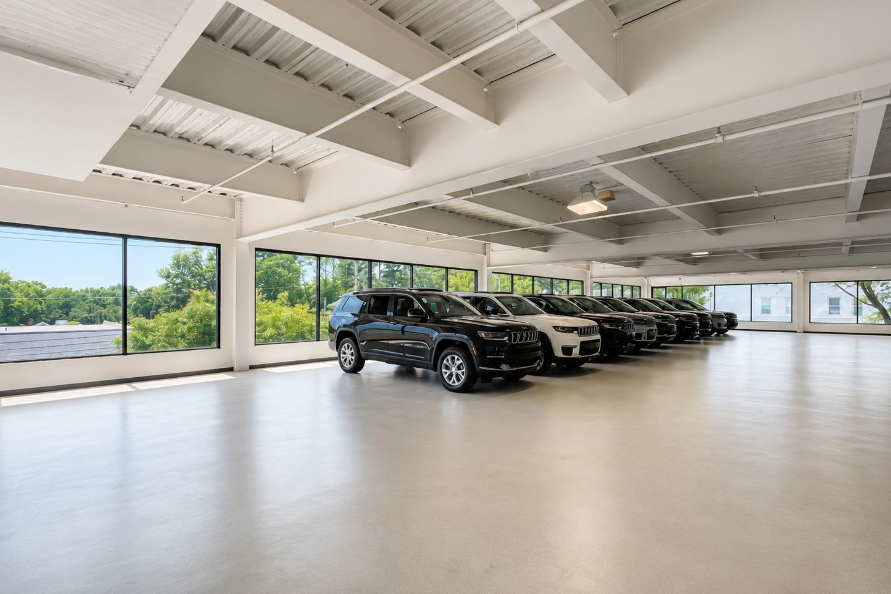 Versatile Third-Floor Semi-Finished Showroom Ready for Customization Versatile And Well-Lit Semi-Finished Third-Floor Showroom Space Ready For Customization