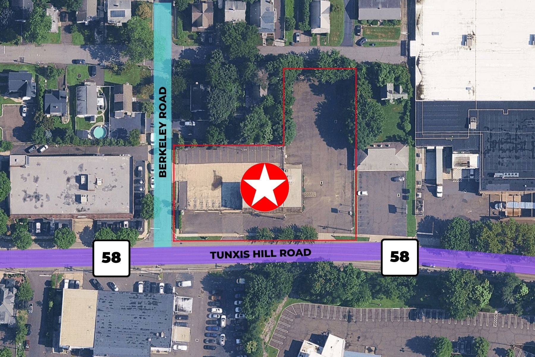 253' Frontage on Route 58