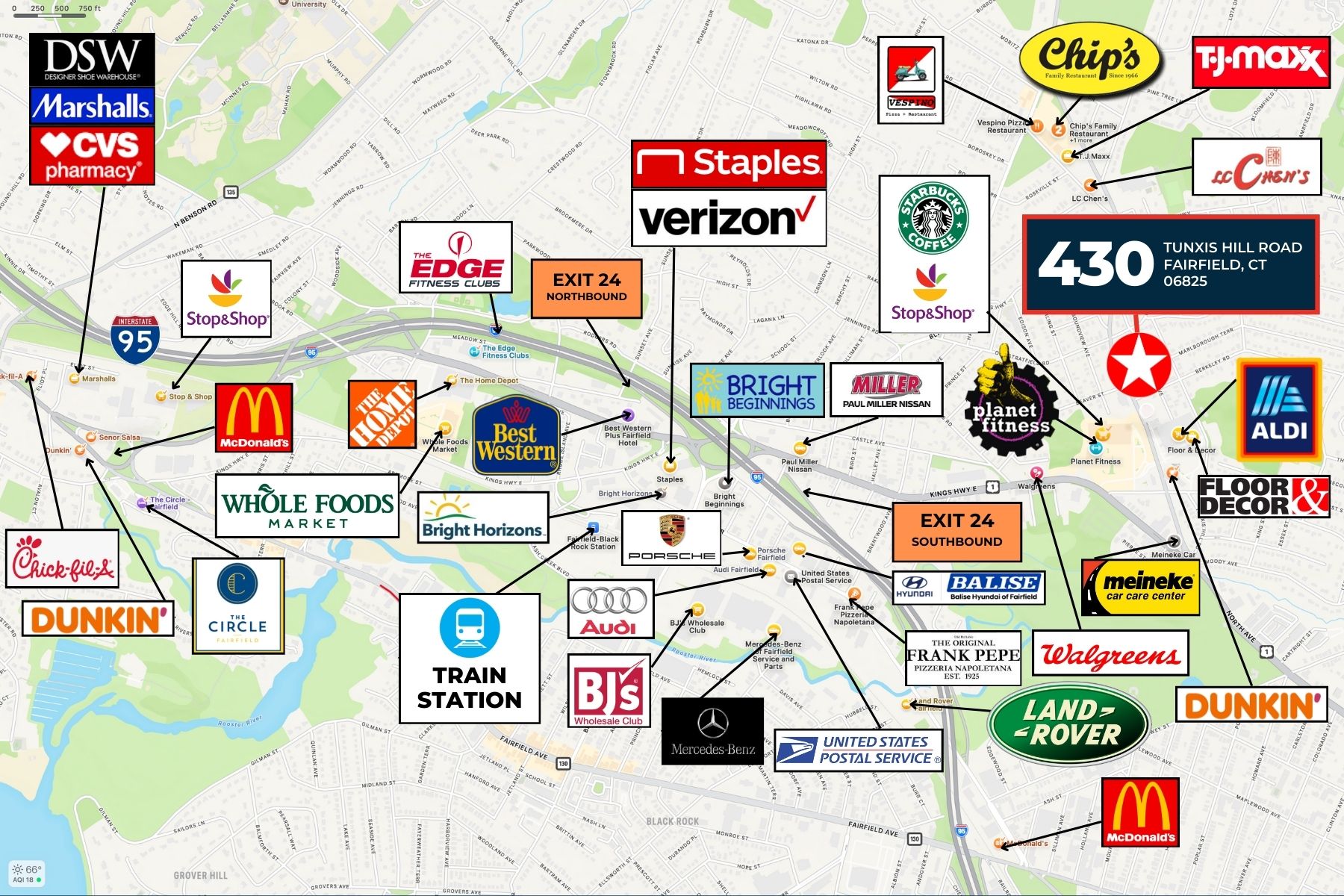 Convenient Location Minutes to I-95 & Near Amenities Convenient Location Minutes to I-95 & Near Amenities