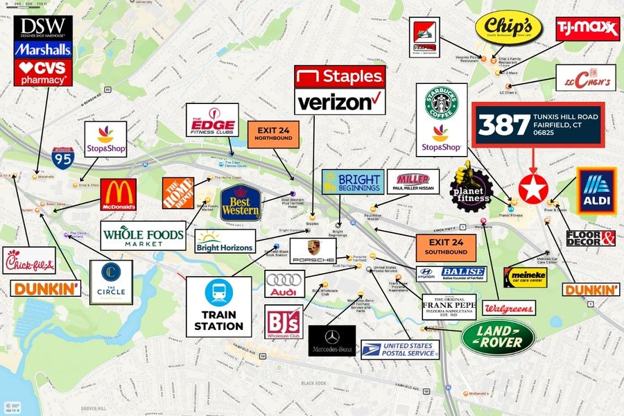 Cnveniently Located Minutes to I-95 and within a Shopping Destination Conveniently Located Minutes to I-95 and within a Shopping Destination