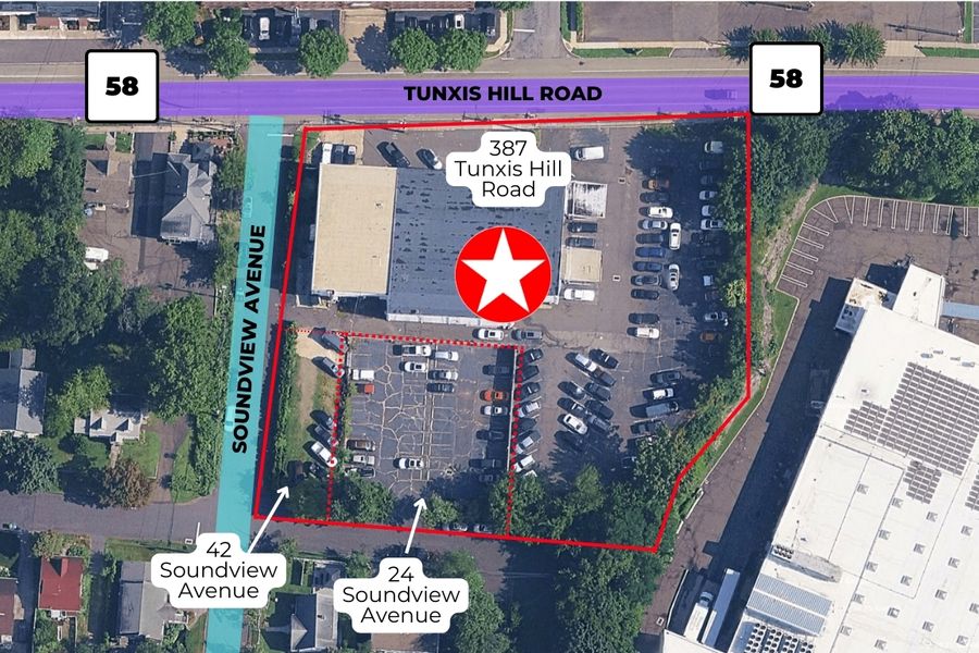 407' Frontage on Route 58 407' Frontage on Route 58