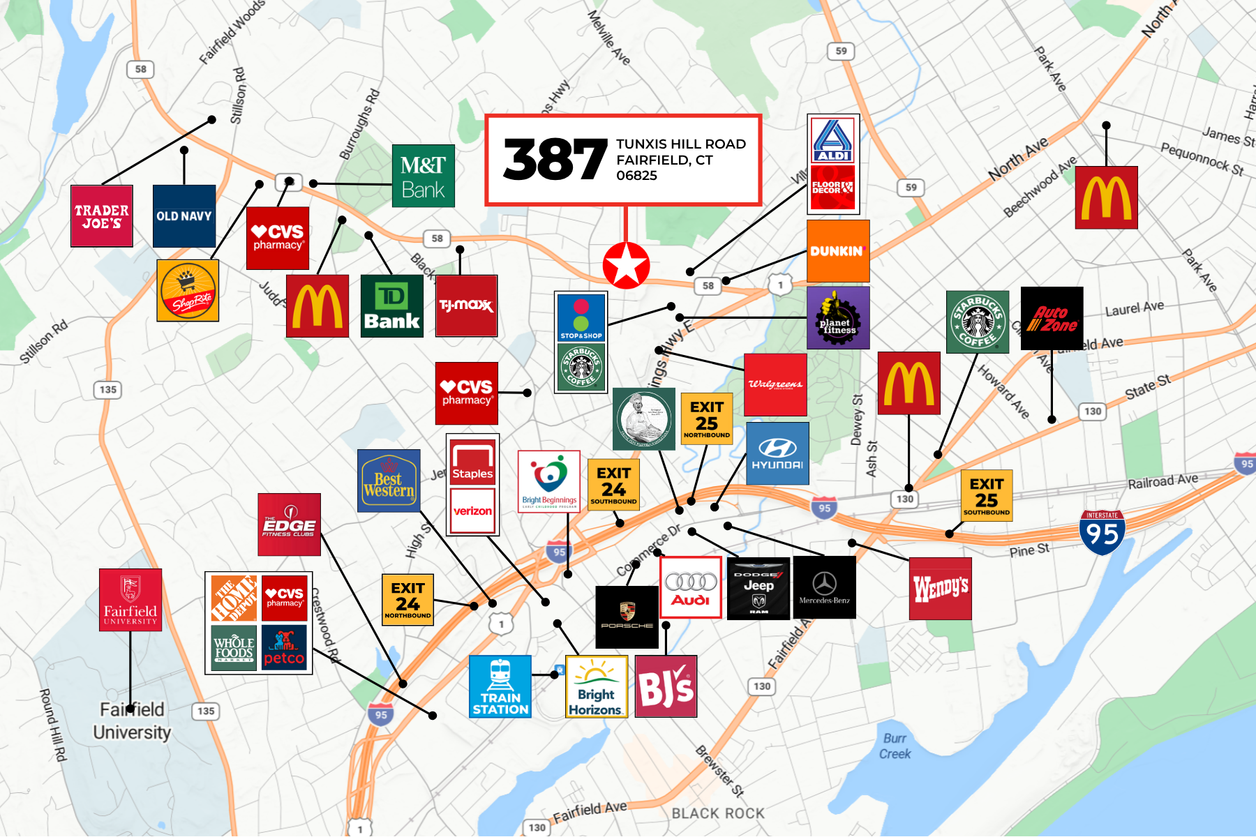 Strategically Located 1.37-Acre Site Near Fairfield Black Rock Train Station, I-95, & Retailers Strategically Located 1.37-Acre Site Near Fairfield Black Rock Train Station, I-95, & Retailers