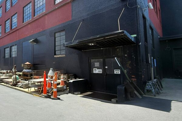 Entrance to Three-Story Building
