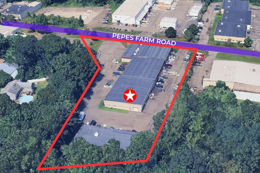 On 3.18 Acres in a Light Industrial (LI) Zone with Abundant Parking