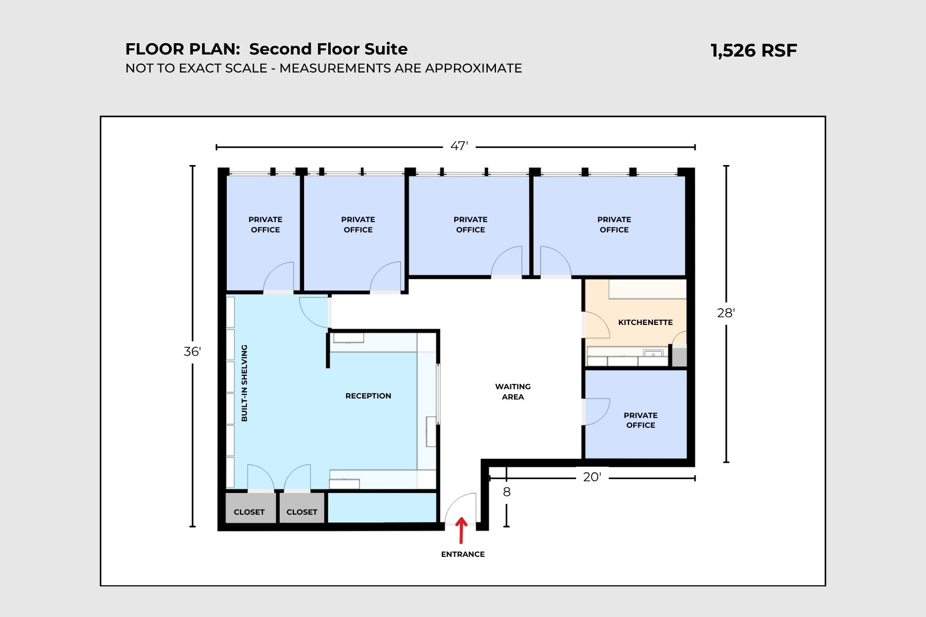 Second Floor Suite Floor Plan Second Floor Suite Floor Plan