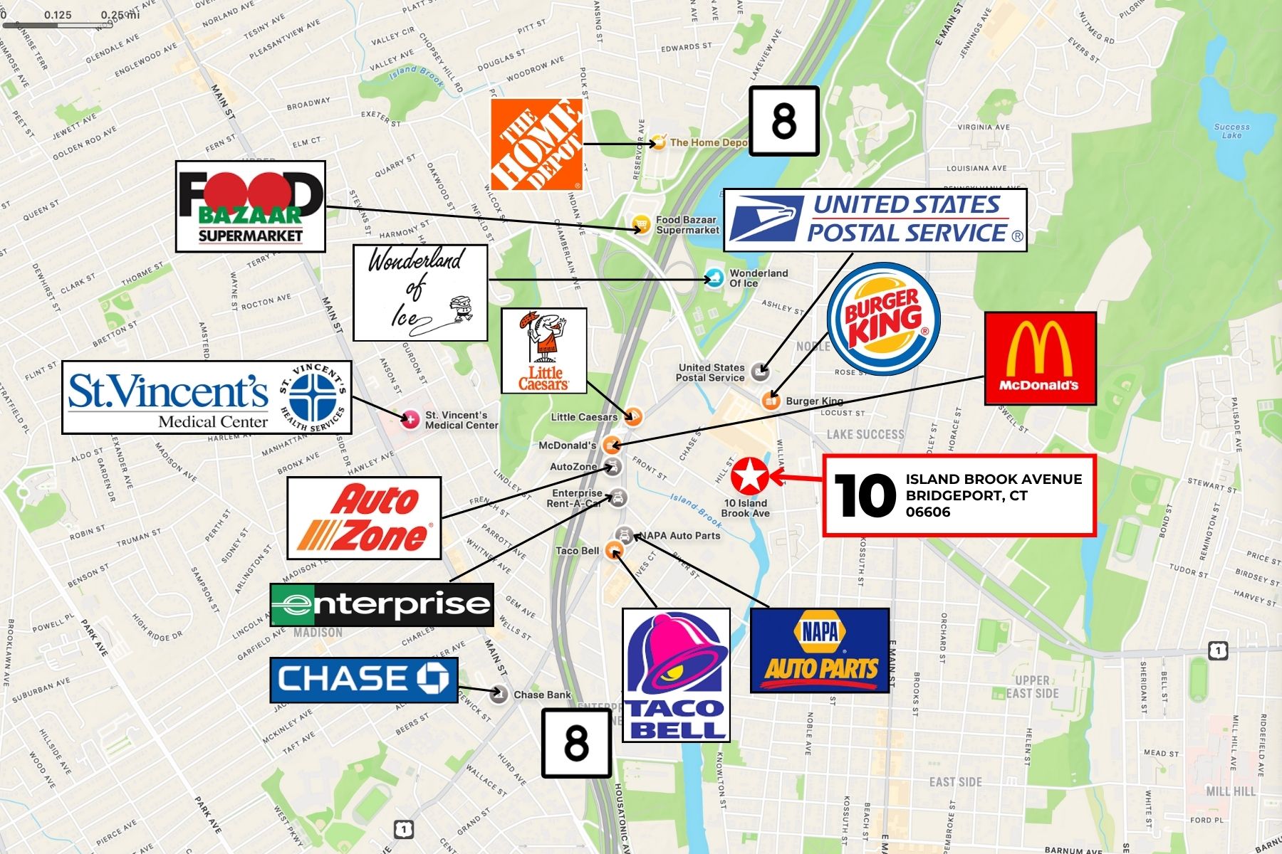 Conveniently Located Minutes Off Route 8 & Near Amenities Conveniently Located Minutes Off Route 8 & Near Amenities