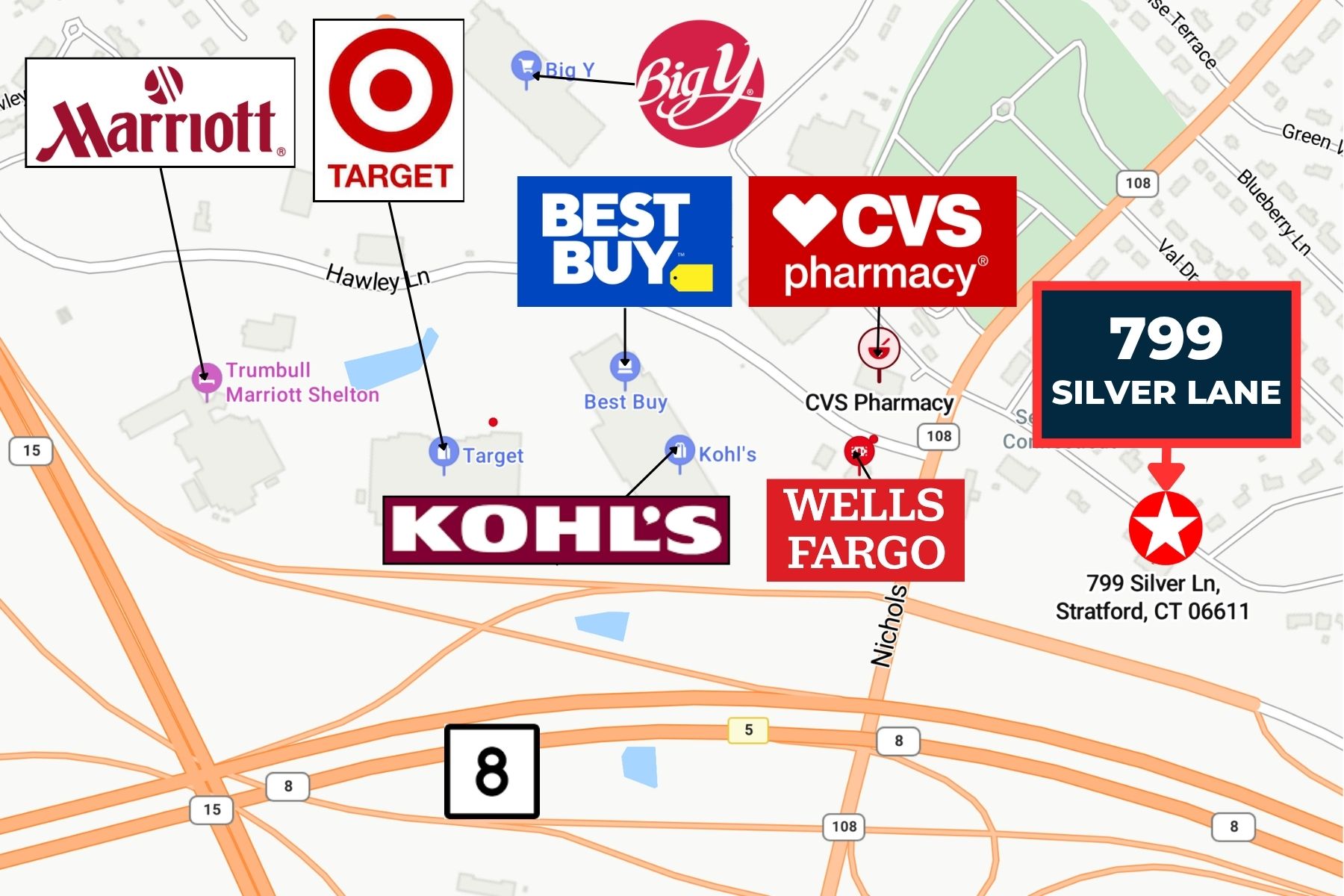 Minutes to Major Thoroughfares & Amenities Minutes to Major Thoroughfares & Amenities