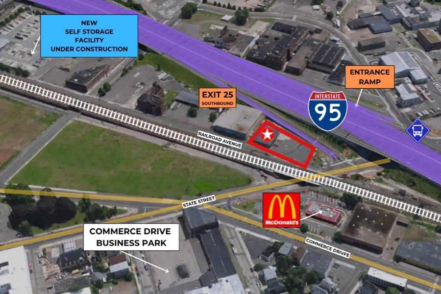Next to I-95 Exit Ramp with Highway VisibilityNext to I-95 Exit Ramp with Highway Visibility Next to I-95 Exit Ramp with Highway Visibility