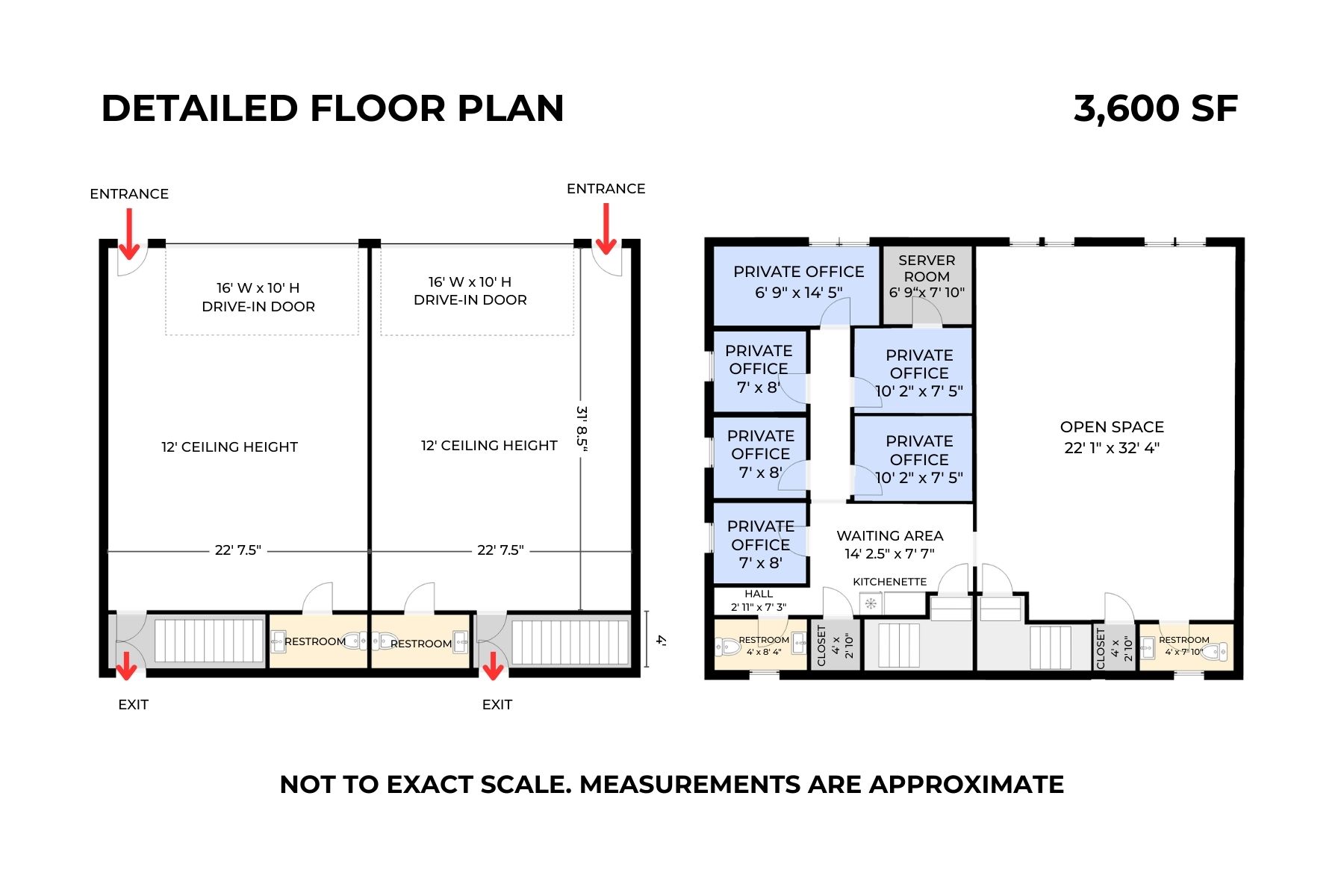 Detailed Floor Plan Detailed Floor Plan