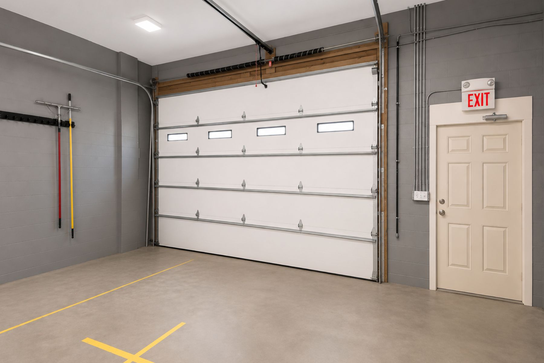 16' W x 10' H Drive-In Door For Easy Loading And Logistics