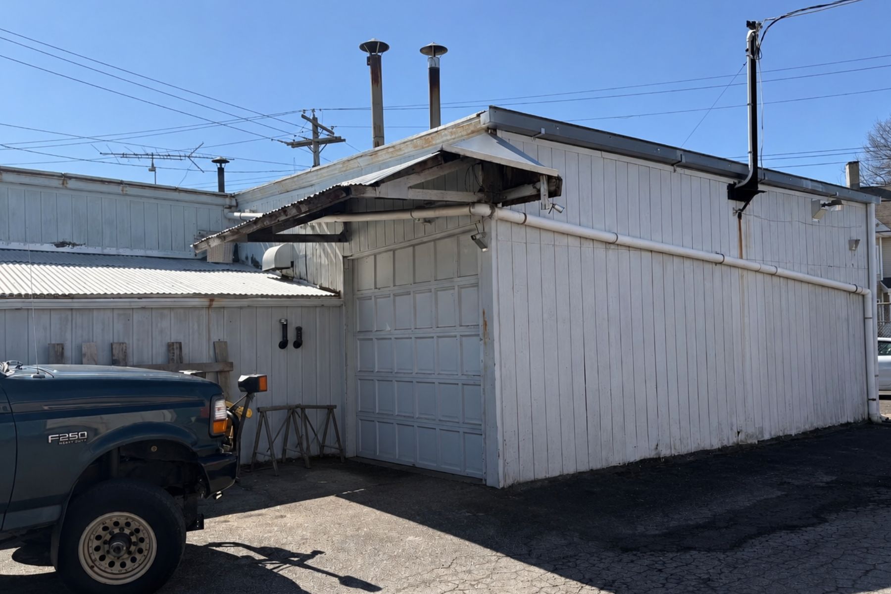 Secure Industrial Storage with Drive-In Door Secure industrial storage building with a drive-in door at 120 Silliman Avenue in Bridgeport, CT