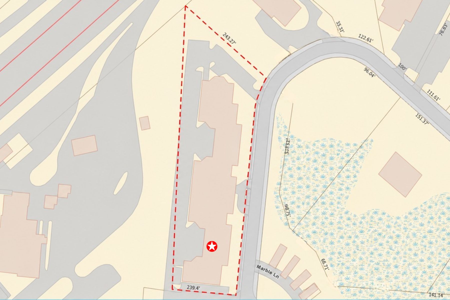 Parcel Map Detailing Property Boundaries and Strategic Industrial Location at 200 Cascade Boulevard Parcel Map Detailing Property Boundaries and Strategic Industrial Location at 200 Cascade Boulevard