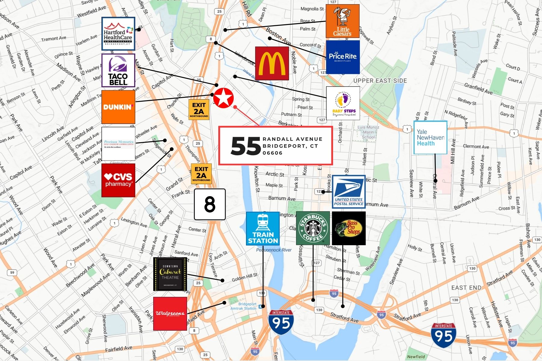 Excellent Highway Access & Near Popular Amenities Excellent Highway Access & Near Popular Amenities